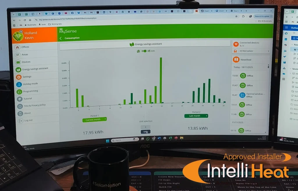 iSense Smart Electric Radiators heating control APP
