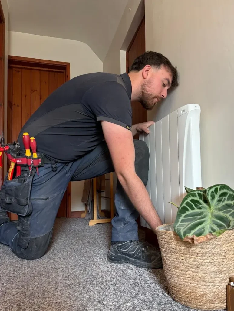 Ashleys electrical Electrician, installation ISense smart wi-fi electric heating Norwich