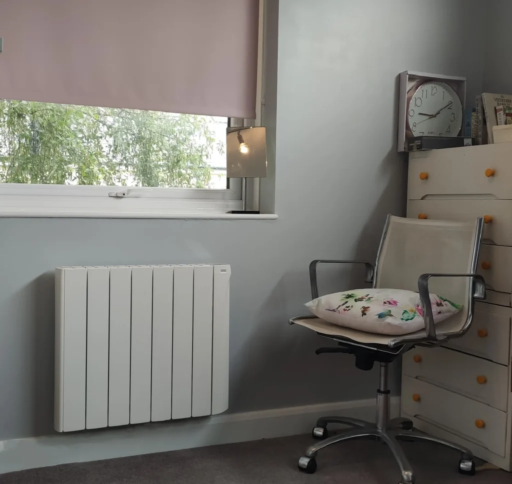 iSense Wi-Fi Controlled Electric Radiators by Intelli Heat installation