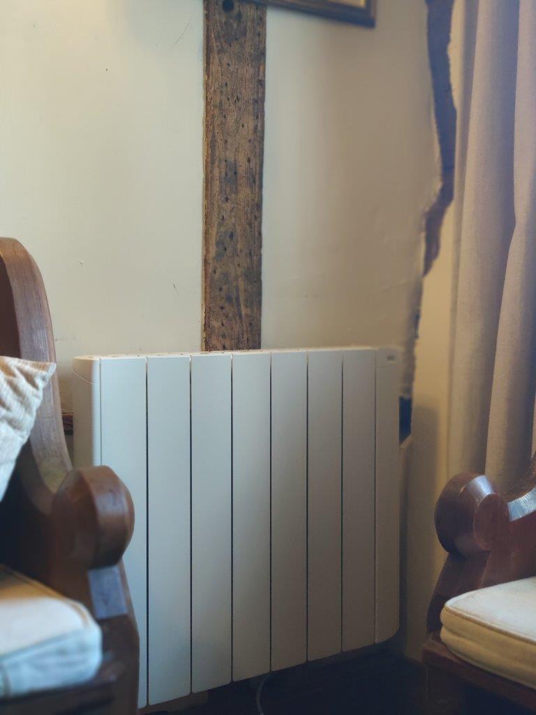 iSense Smart Electric Radiators installed in commercial premises Pub