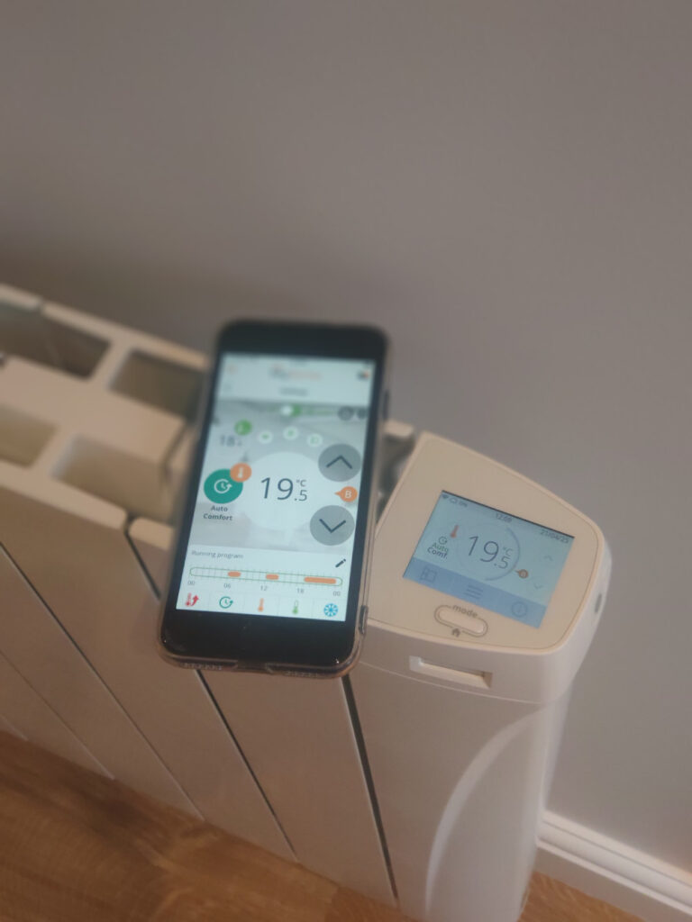 iSense Wi-Fi controlled Electric Radiators for PV Solar Panels