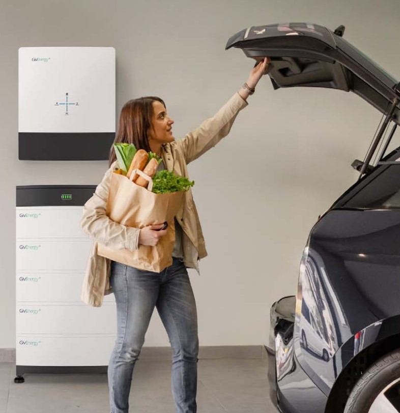 GivEnergy HUMBER Hybrid Inverter and battery for INTTELLI HEAT smart electric heating